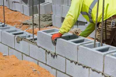 Concrete Block Installation